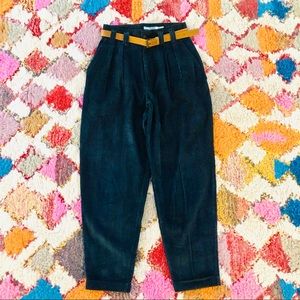 Vintage Palmetto’s High Waist Pleated Corduroys